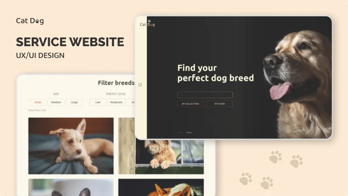 thumbnail for Animal Shelter Website 